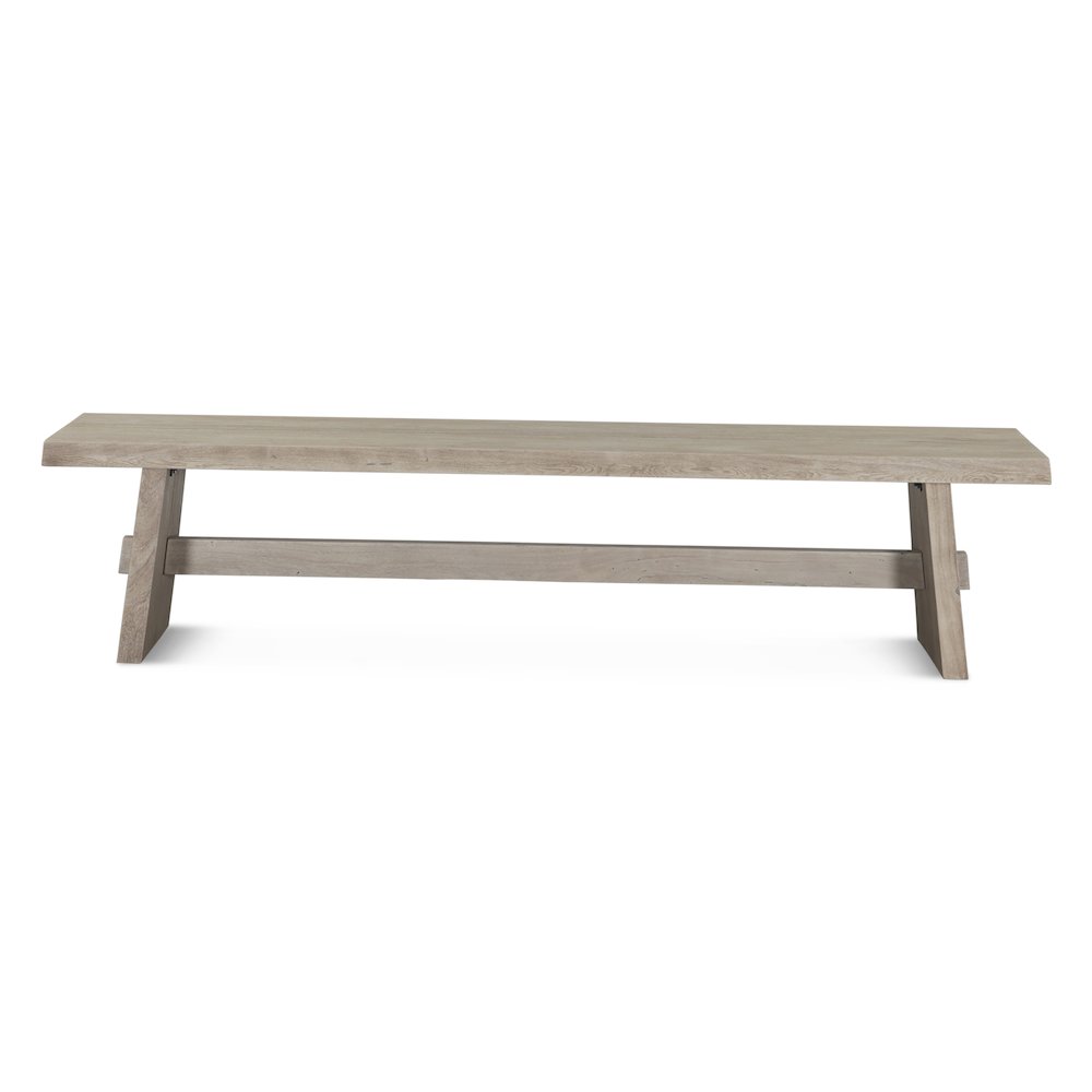 Acadia 79" Dining Bench in Oat. Picture 6