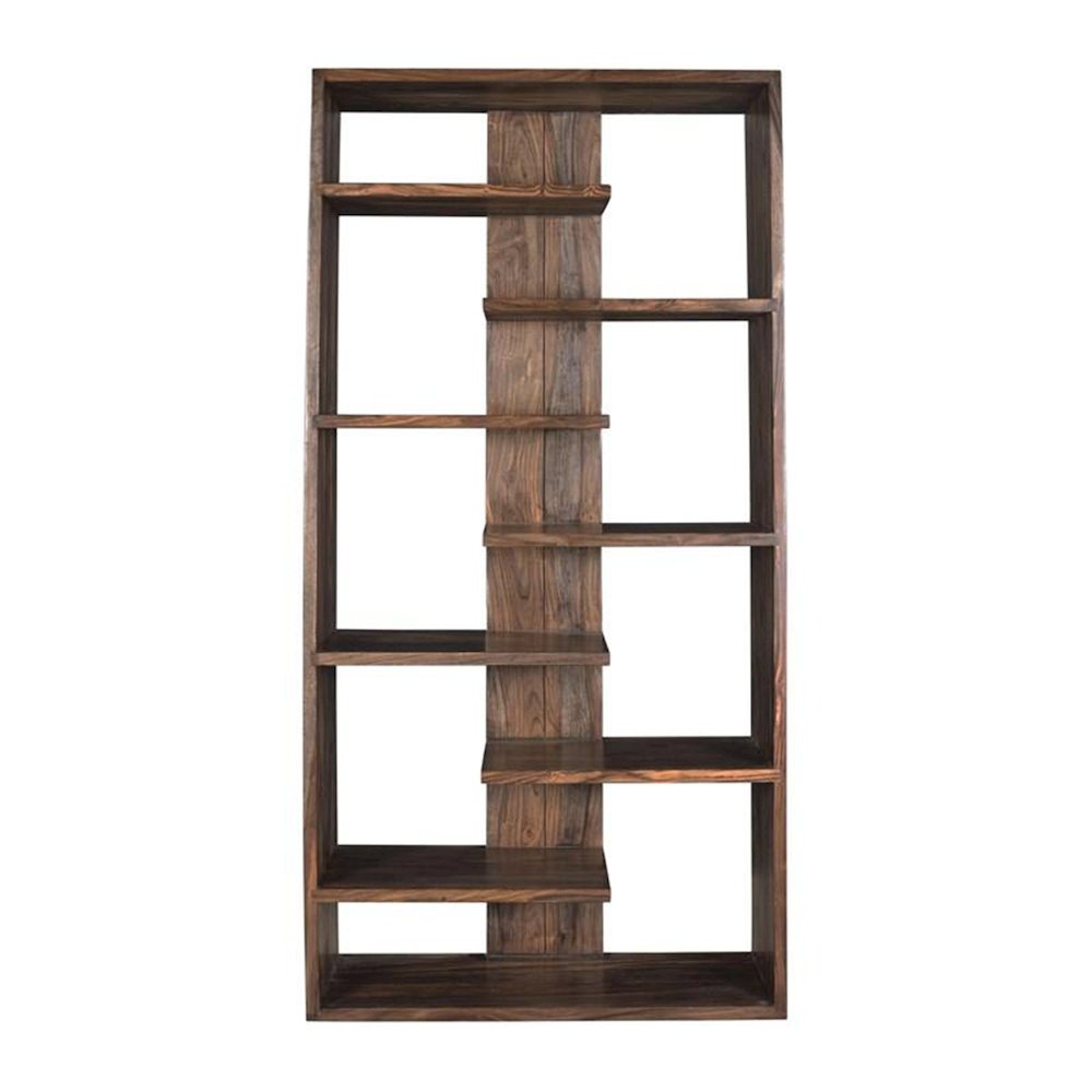 Acres 34" Bookshelf in Brownstone. Picture 2