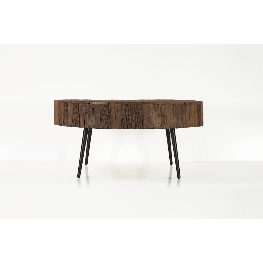 Palm Desert Modern Reclaimed Wood Coffee Table. Picture 6