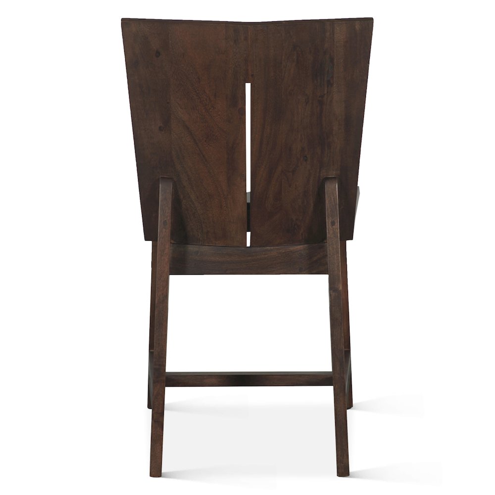 Acadia Dining Chair in Coffee Bean. Picture 3