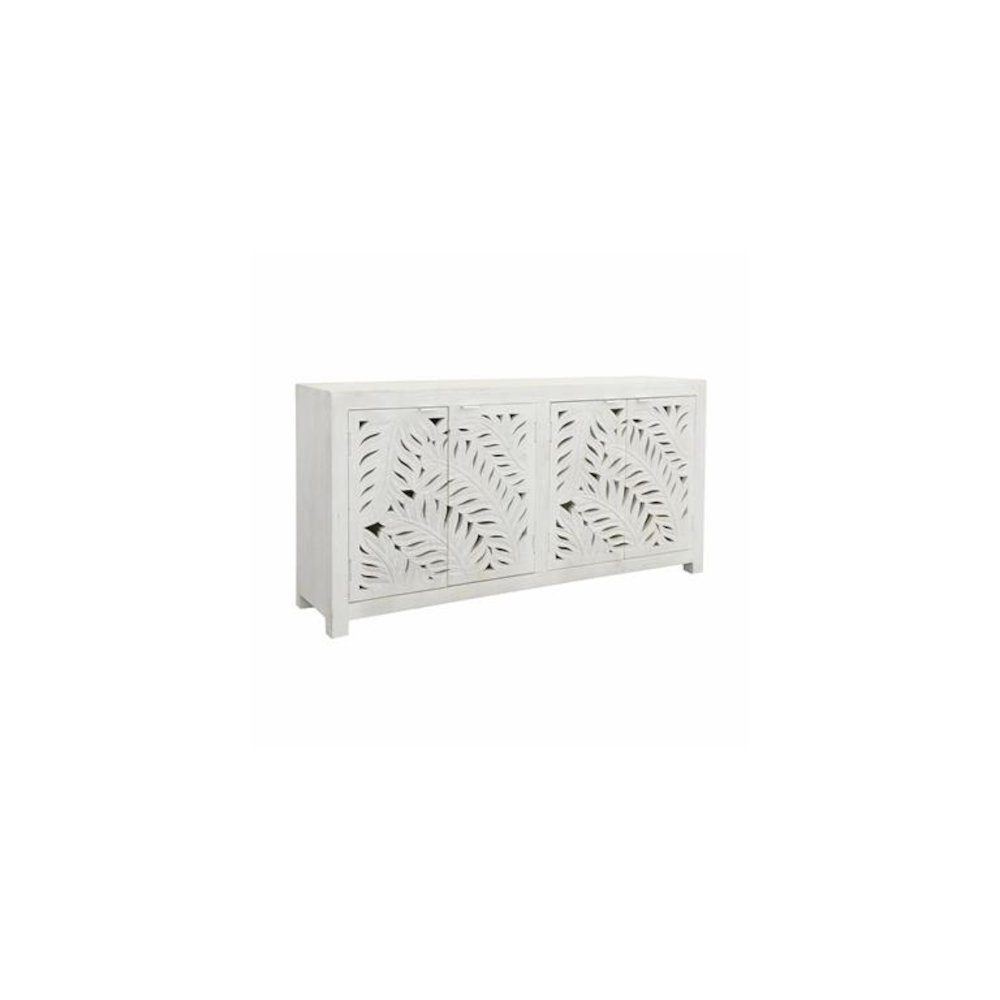 Isla 70" Sideboard in Distressed White. Picture 2