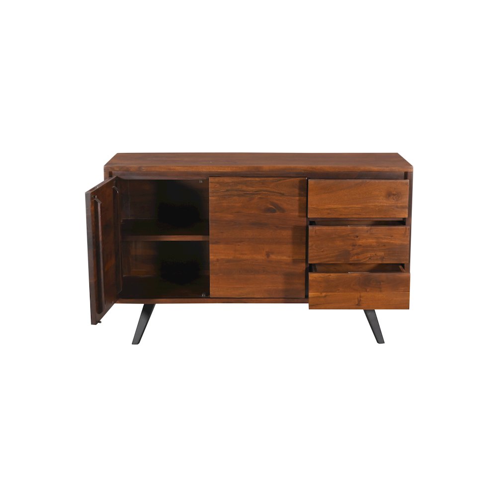 Knoxville 54" Sideboard in Walnut. Picture 2