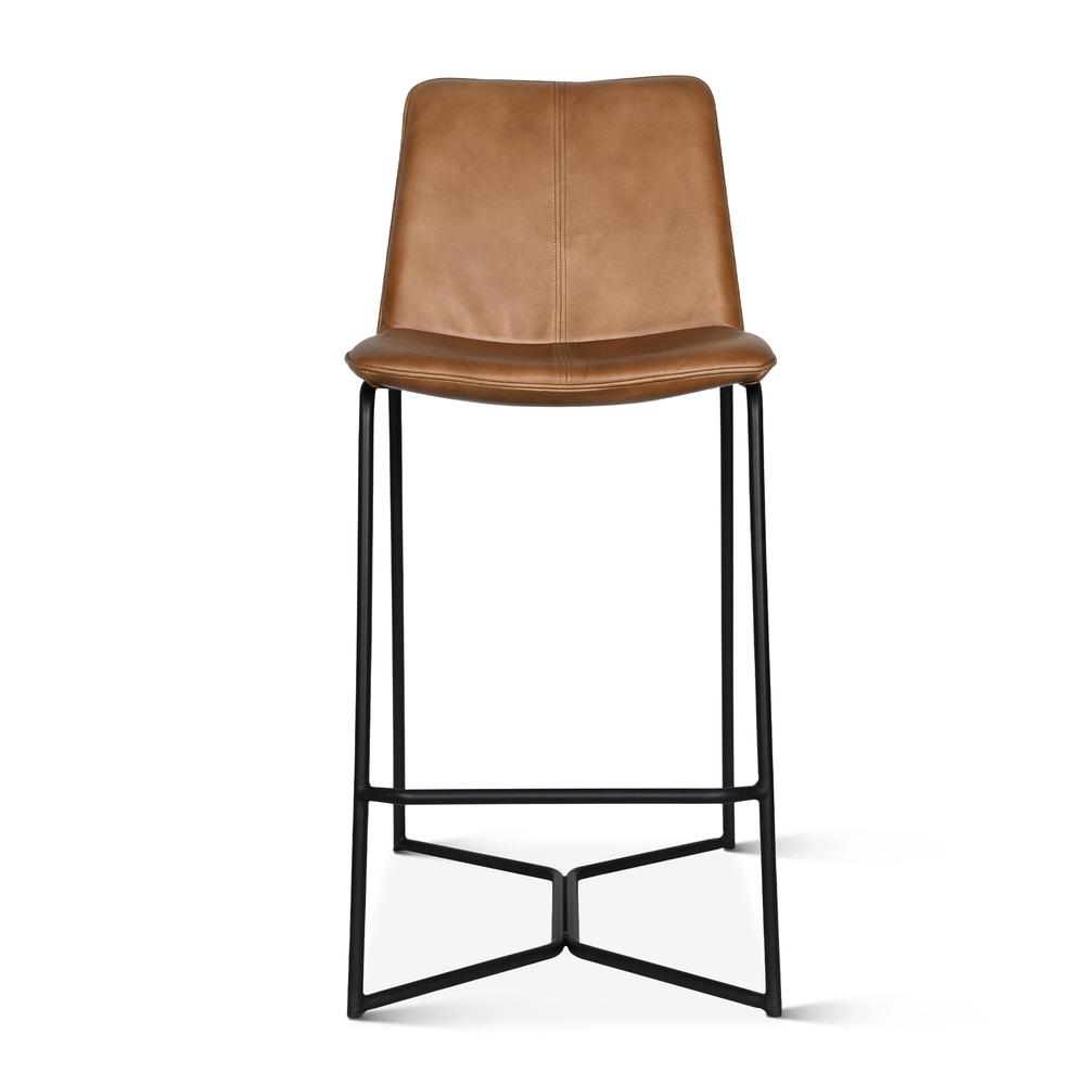 Brisbane Morgan Counter Chair in Hand Washed Taupe. Picture 1