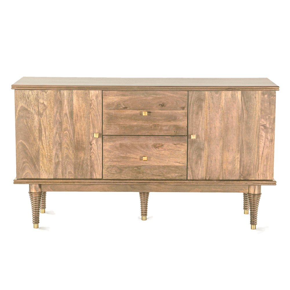 Provence 55" Sideboard in Natural Brown. Picture 1