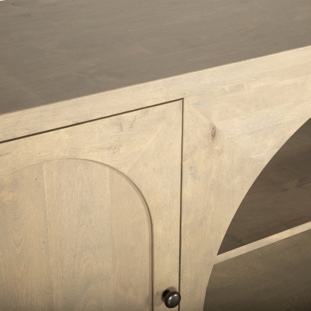 Valencia 80" Sideboard in Gray Birch. Picture 5