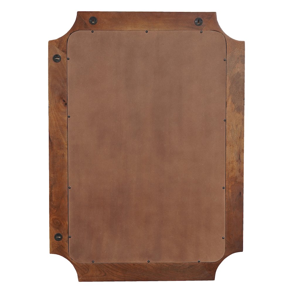 Trento 31" Mirror in Distressed Black. Picture 4