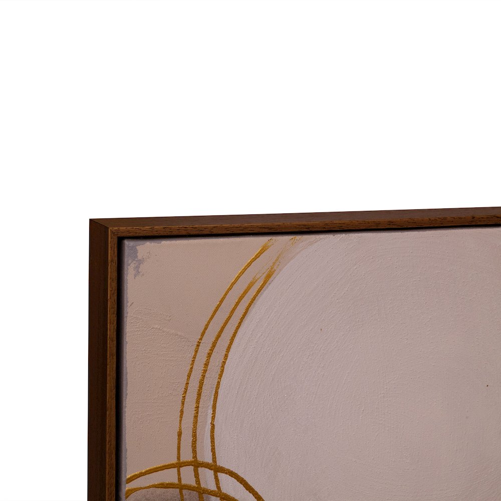 Celestial Spheres Hand Painted Framed Triptych. Picture 4