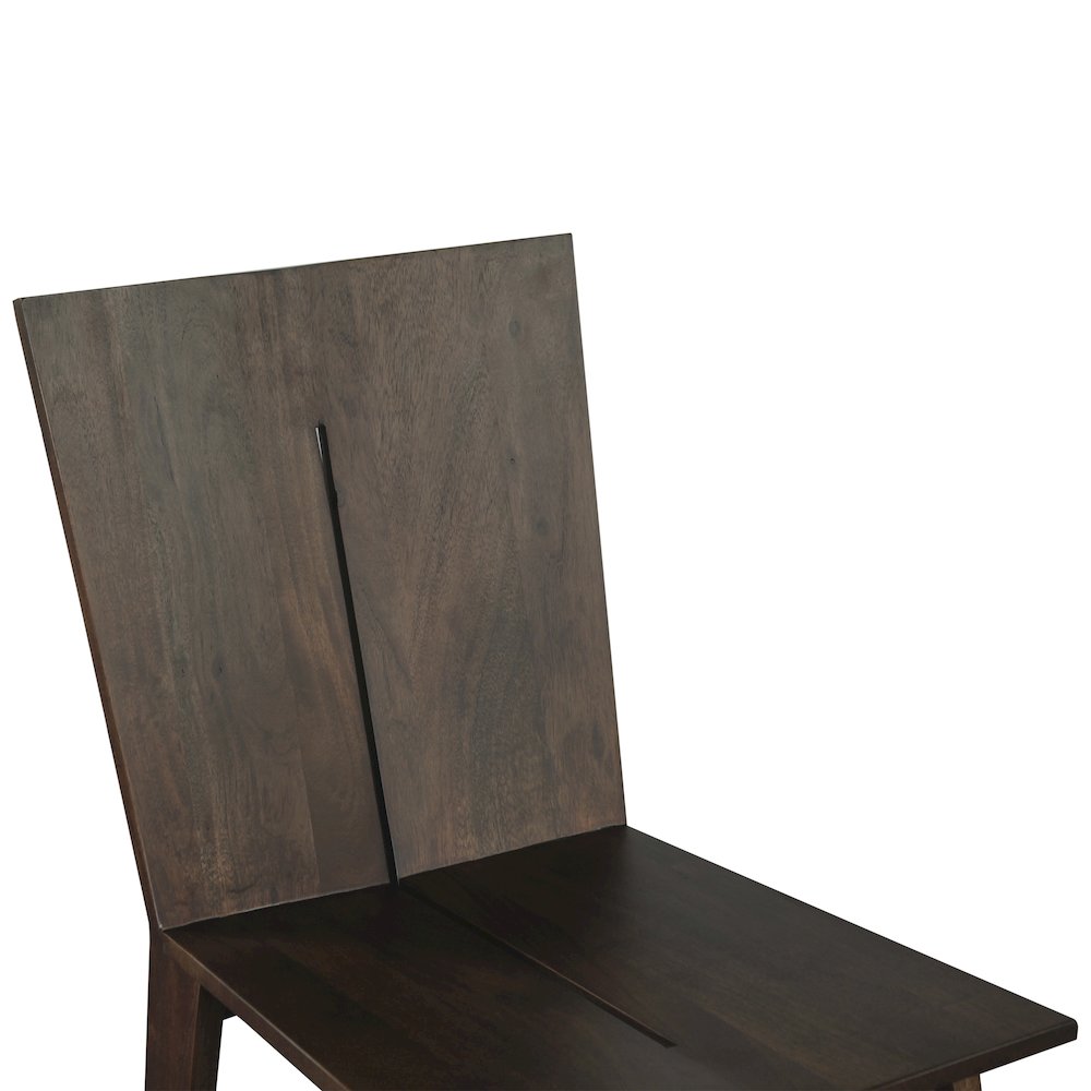 Acadia Dining Chair in Coffee Bean. Picture 6