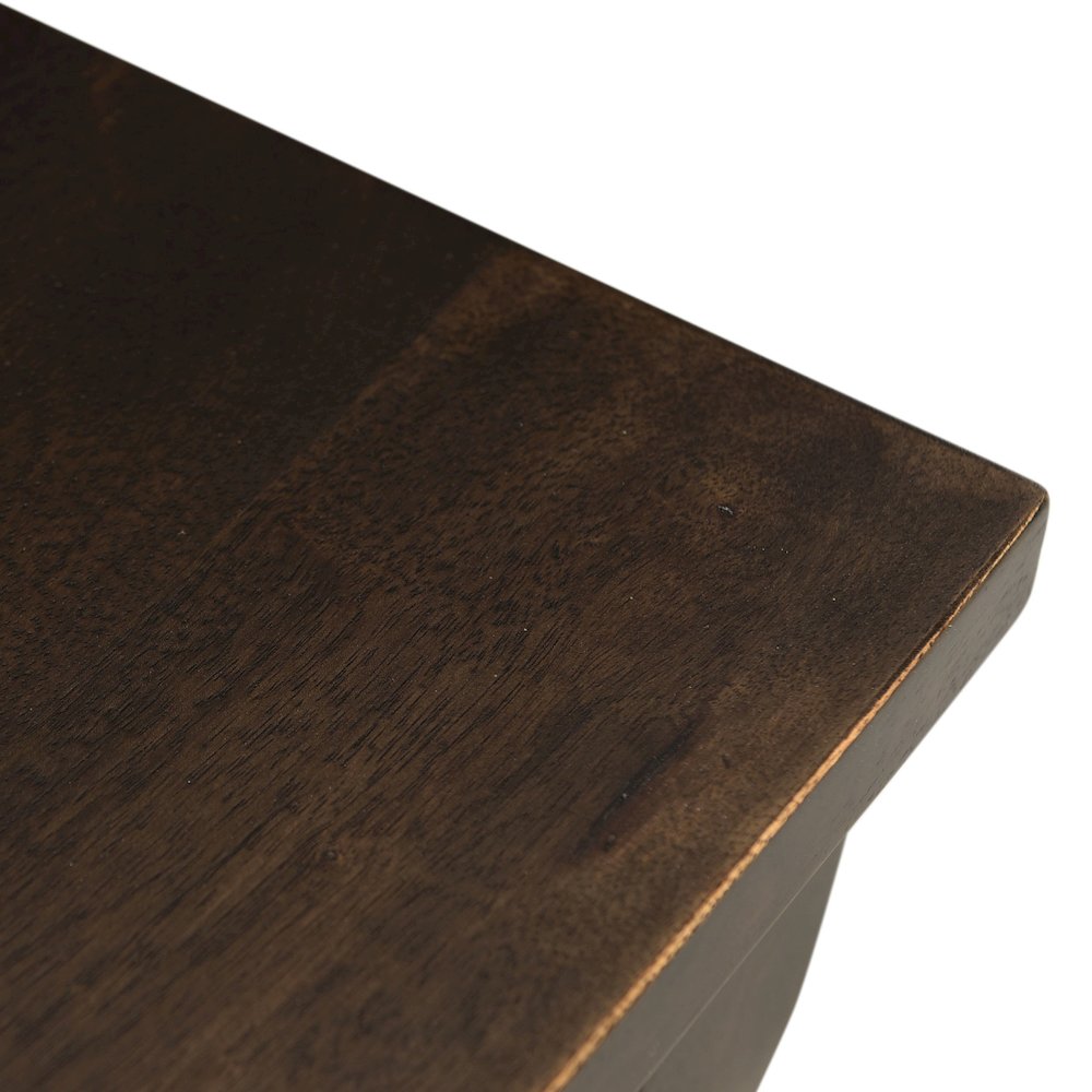 Toulon Dining Chair in Vintage Brown Finish. Picture 5