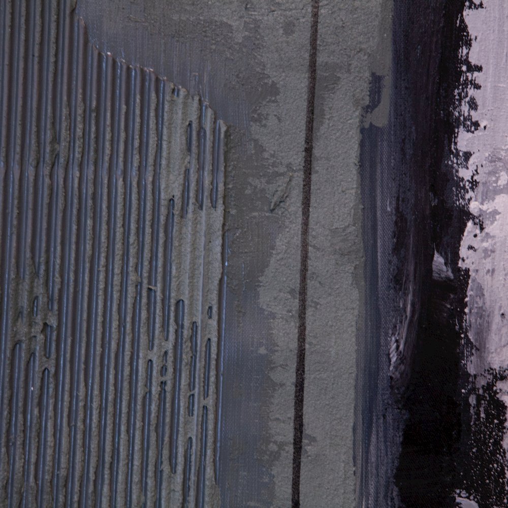Parallel Horizons Hand Painted Framed Diptych. Picture 4