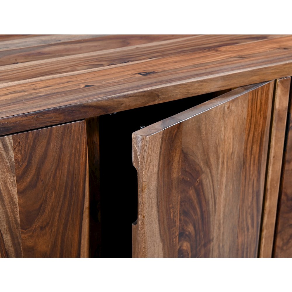 Rosewood 90" Sideboard in Natural Sheesham. Picture 7