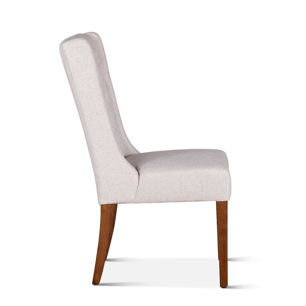 Chloe Din Chair - Off-White - Set Of 2. Picture 11
