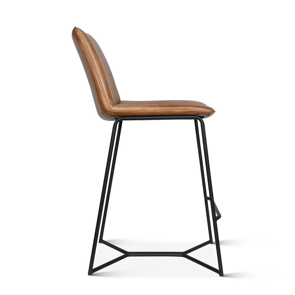 Brisbane Morgan Counter Chair in Hand Washed Taupe. Picture 4