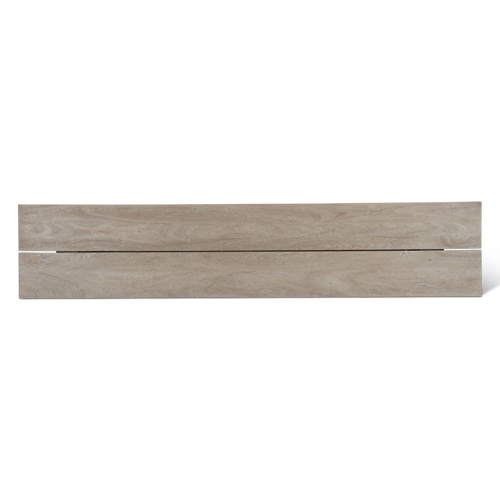 Acadia 79" Dining Bench in Oat. Picture 4