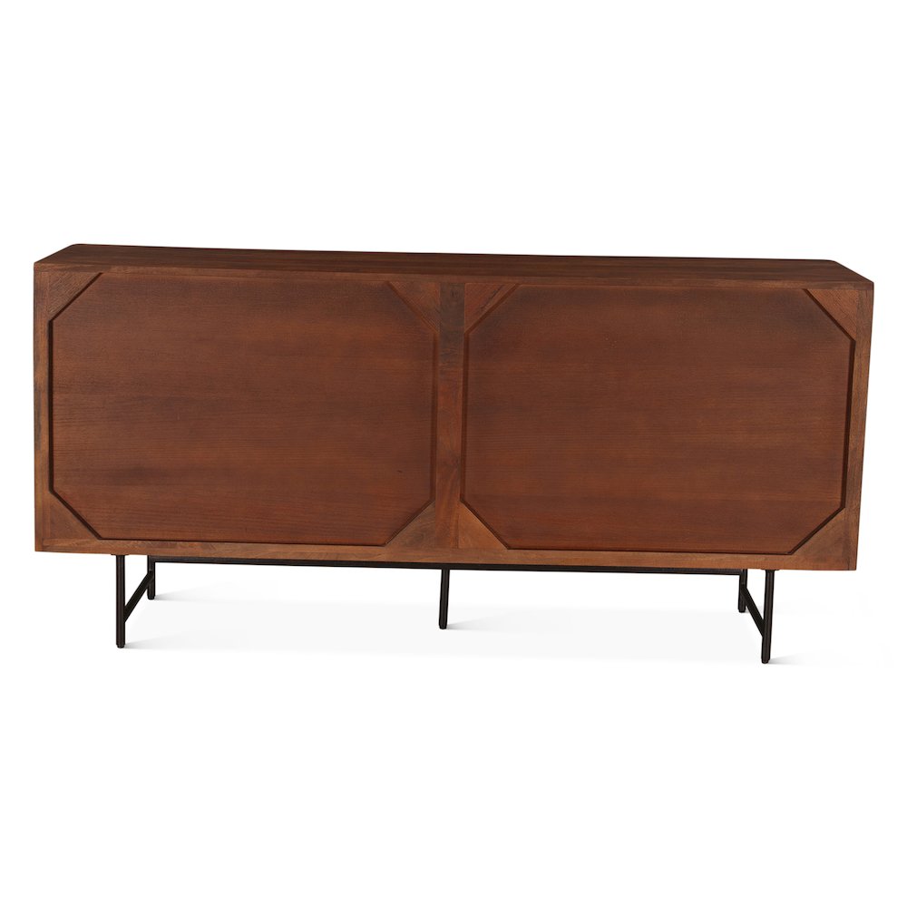 Halden 67" Sideboard Pecan Brown. Picture 2