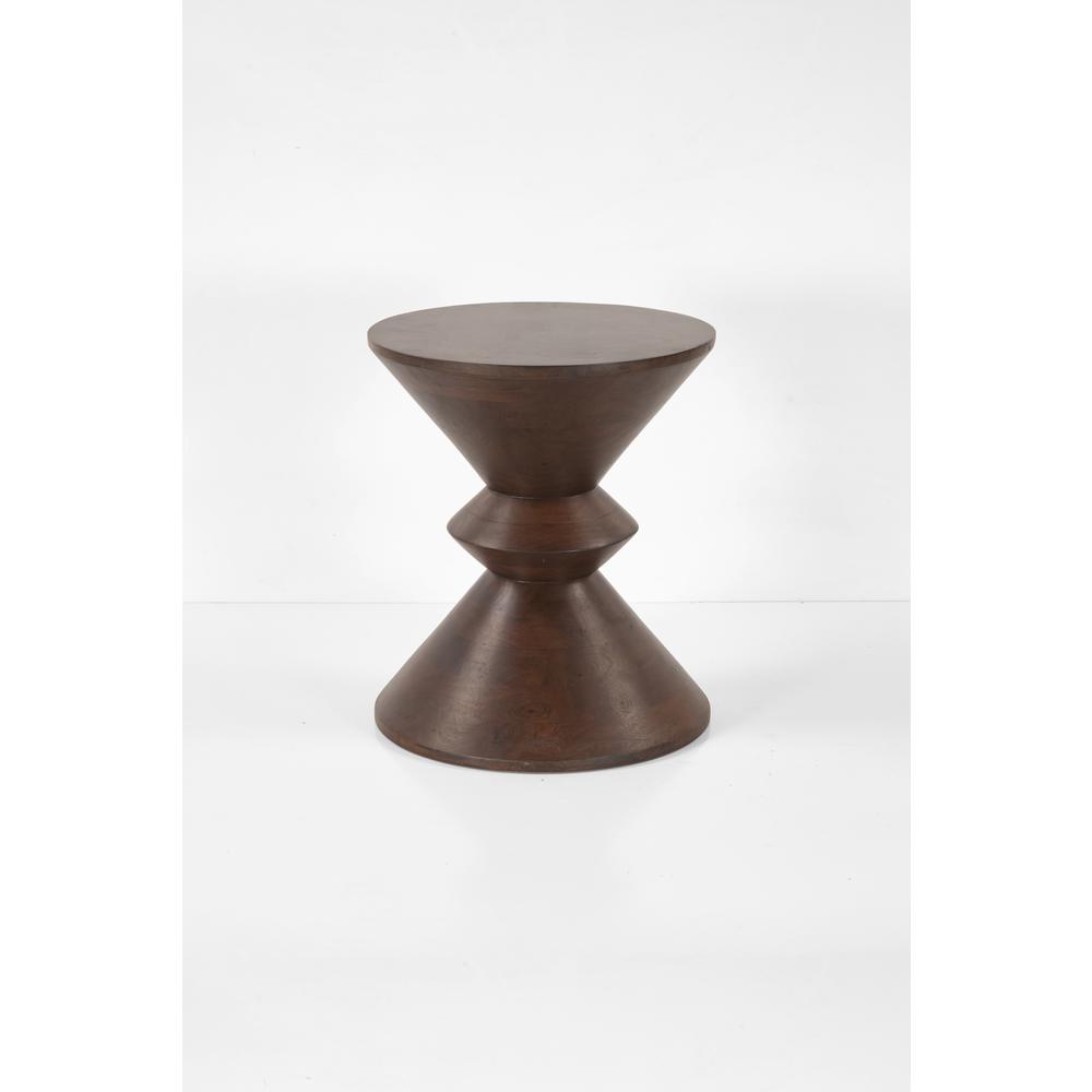 Palm Desert Modern Two Tone Side Table. Picture 3