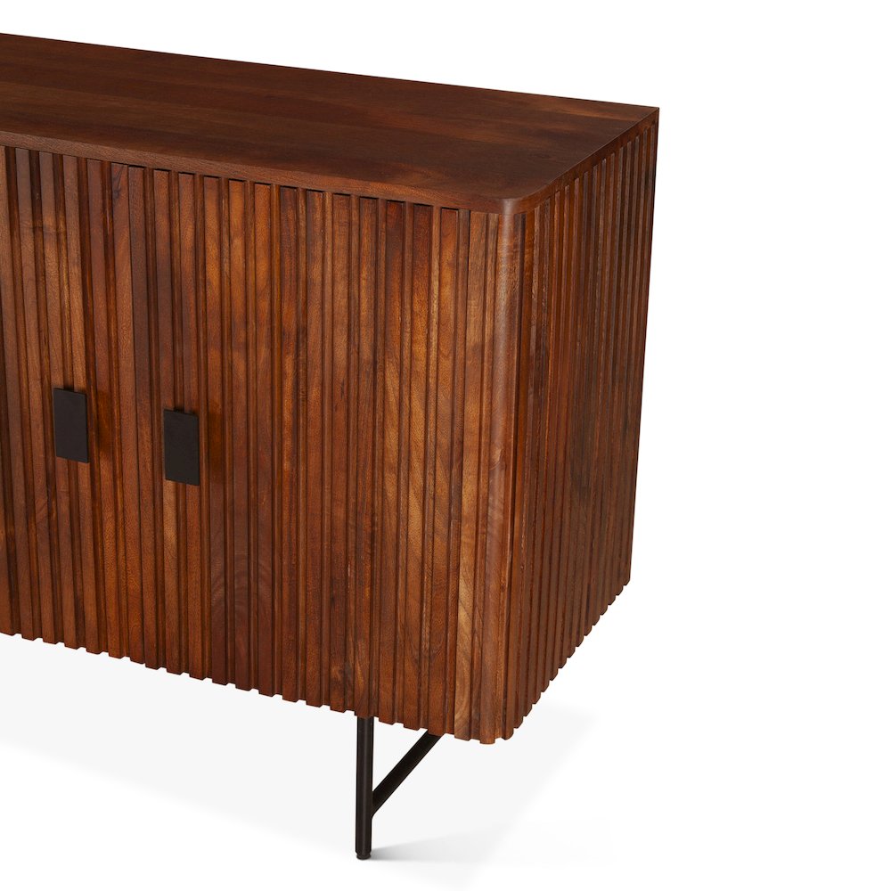Halden 67" Sideboard Pecan Brown. Picture 4