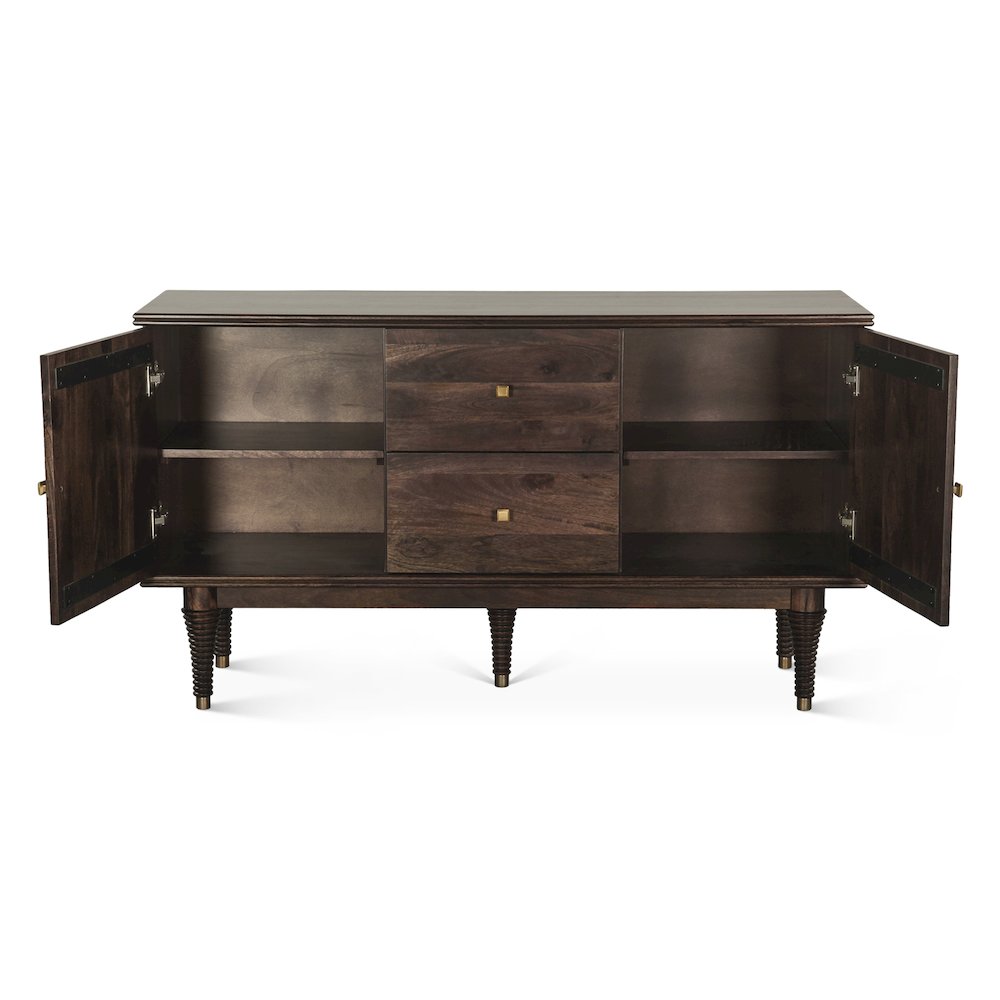 Provence 55" Sideboard in Dark Sienna. Picture 4