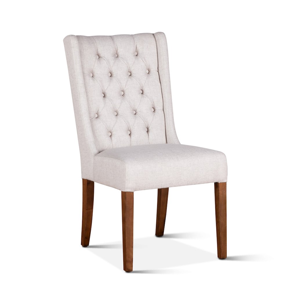 Chloe Din Chair - Off-White - Set Of 2. Picture 7