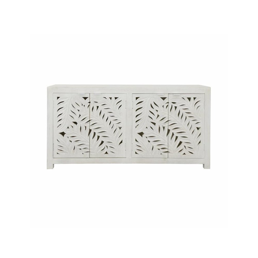 Isla 70" Sideboard in Distressed White. Picture 1