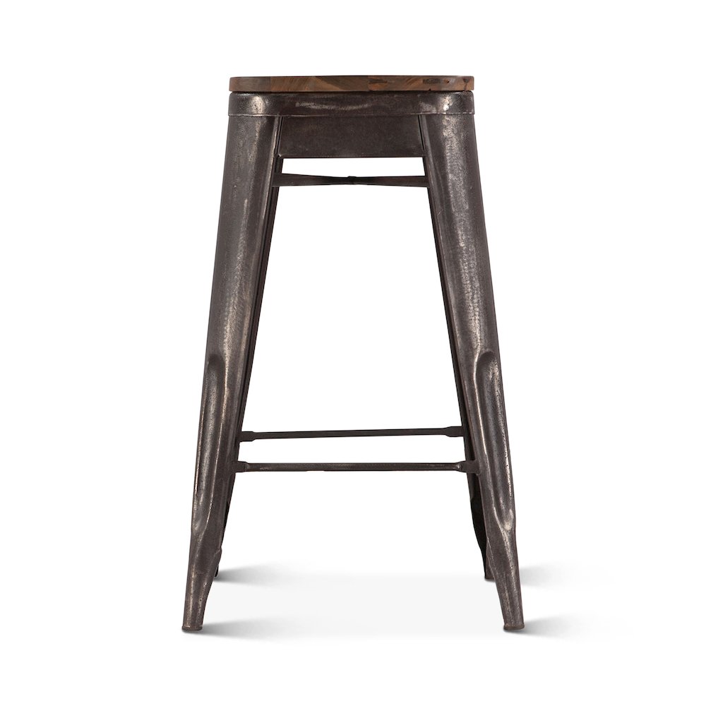 Rustic Revival 12" Barstool. Picture 7