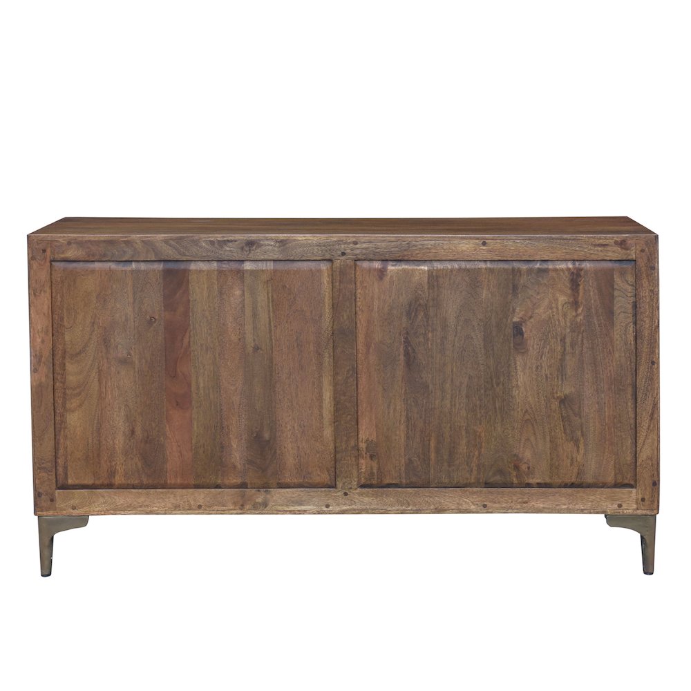 Vallarta 60-Inch Two Tone Mango Wood Dresser. Picture 3