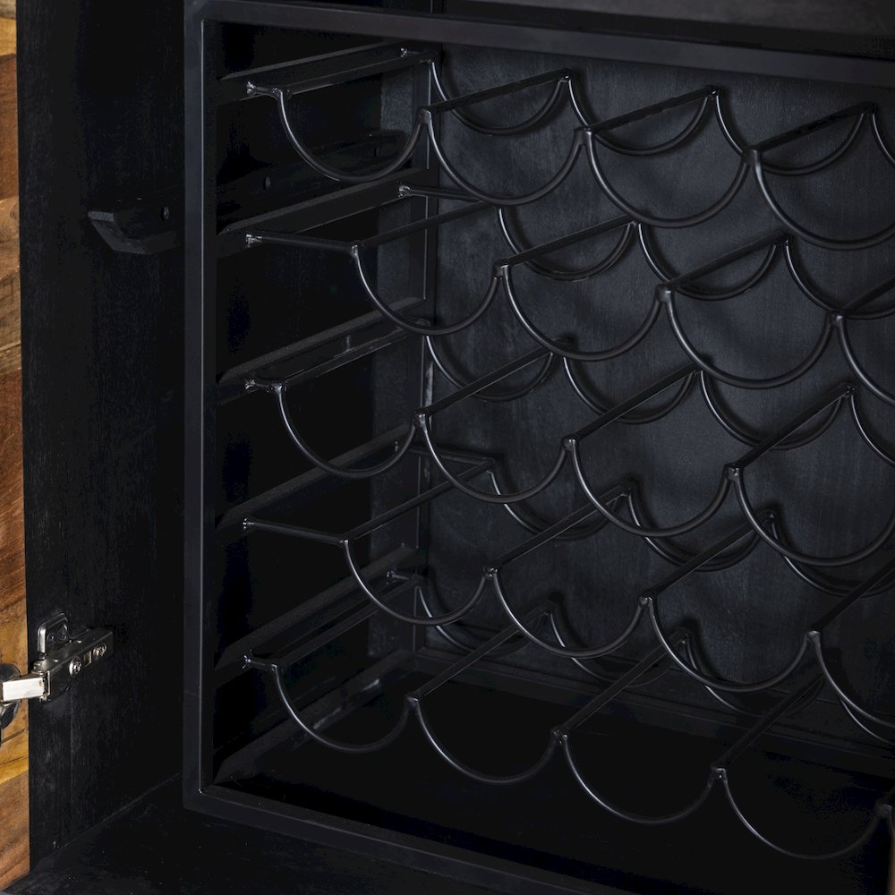 Tularosa 72" Bar Cabinet in Natural. Picture 5