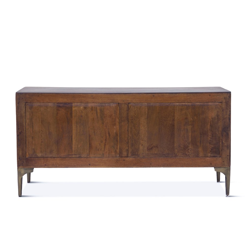 Vallarta 66" Sideboard in Mango Wood with Two Tone Finish. Picture 3