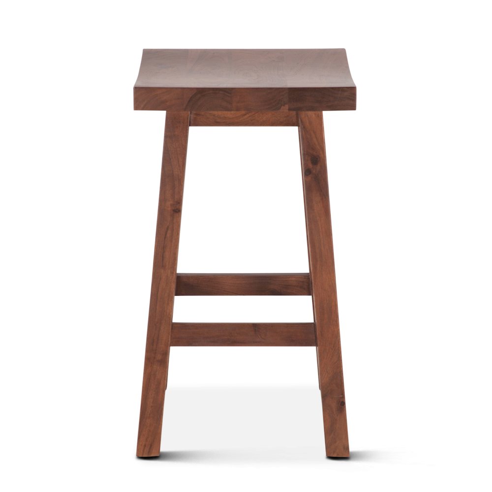 Stavanger Counter Stool in Cinnamon Brown Finish. Picture 5