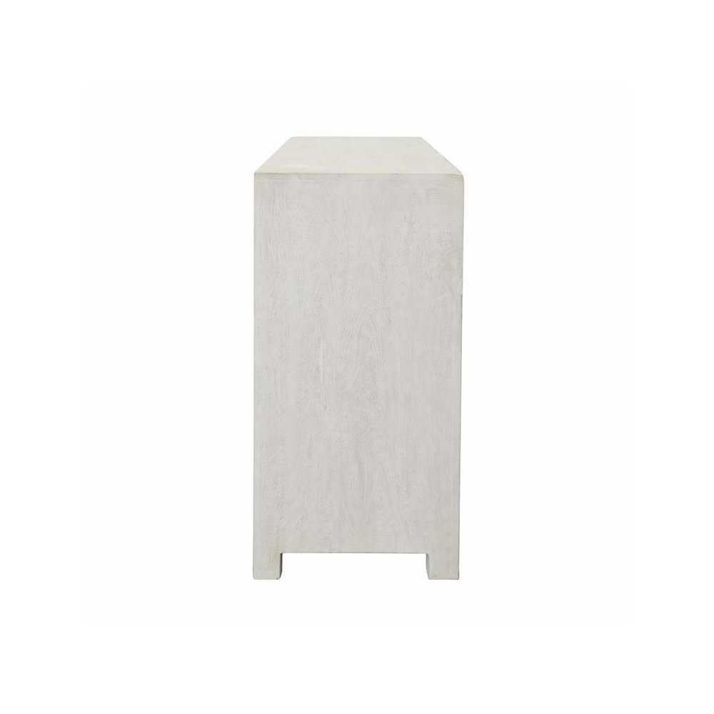 Isla 70" Sideboard in Distressed White. Picture 4