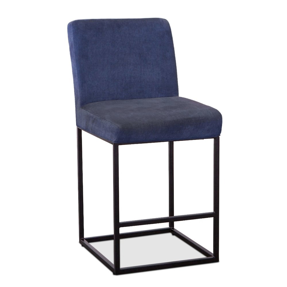 Rebel Navy Blue Counter Chair. Picture 2