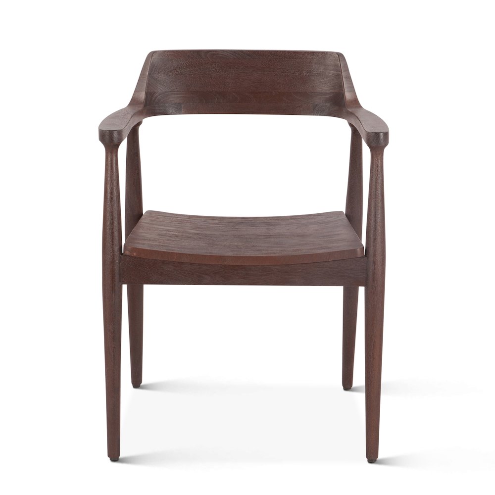 Oxford Dining Chair With Walnut Finish. Picture 4