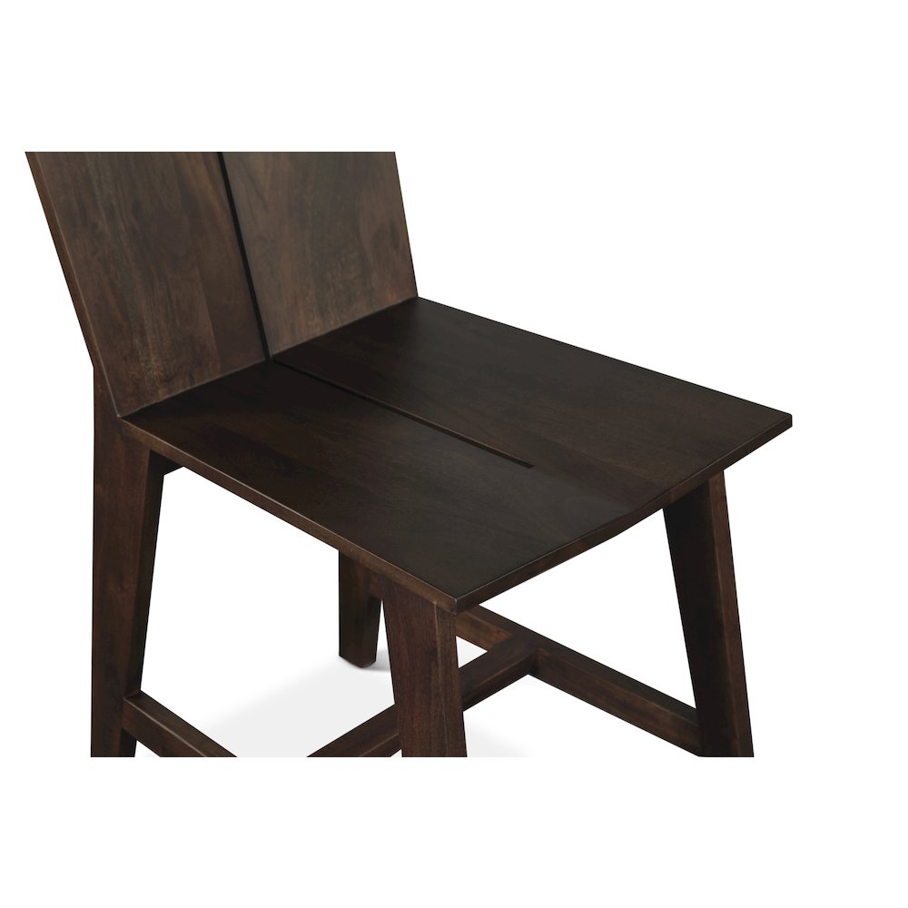 Acadia Dining Chair in Coffee Bean. Picture 4