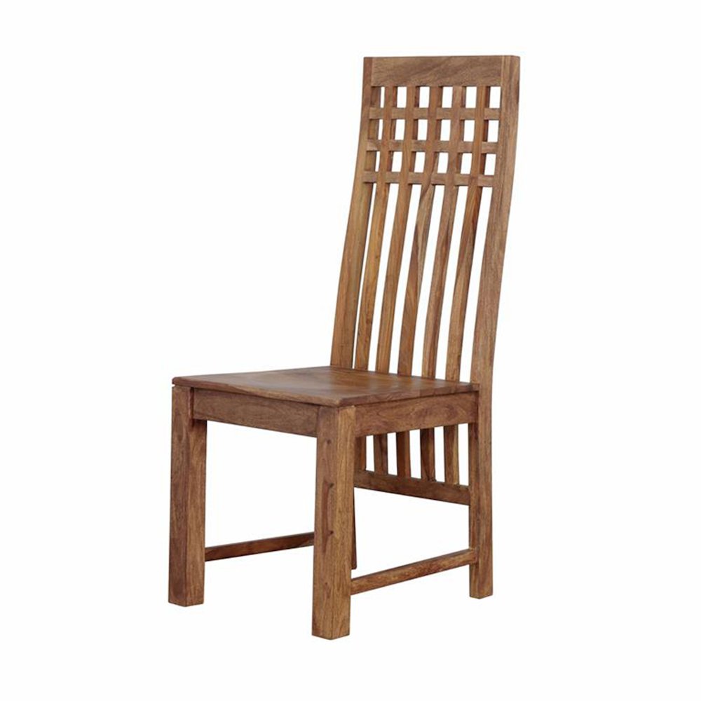 Acres Dining Chair with Tall Back in Brownstone. Picture 1