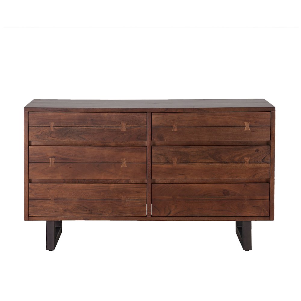 Glenwood Dresser in Acacia with Walnut Finish. Picture 3