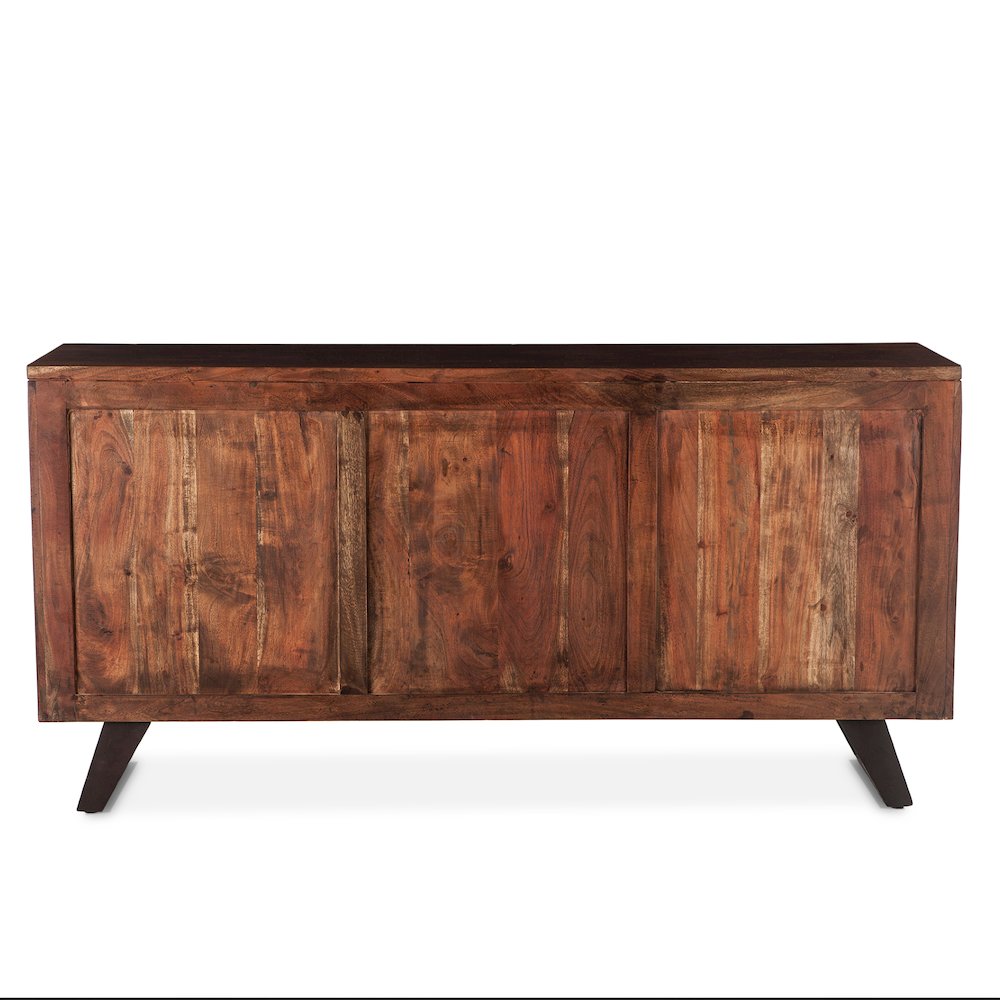 Nottingham 68-Inch Acacia Wood Sideboard in Walnut Finish. Picture 4