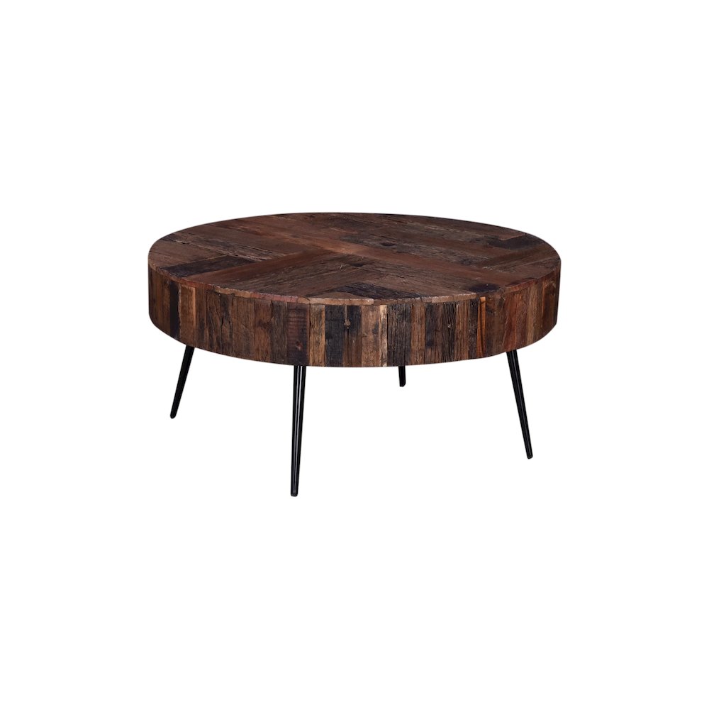 Palm Desert Modern Reclaimed Wood Coffee Table. Picture 1