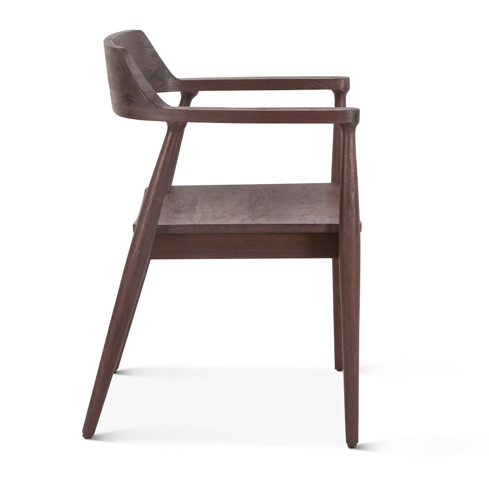 Oxford Dining Chair With Walnut Finish. Picture 3