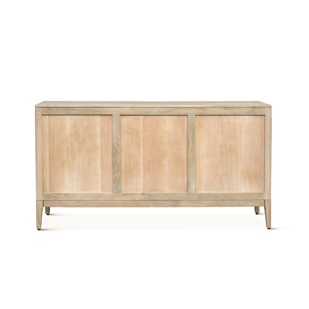 Calabasas 64" Sideboard in Natural White Cane. Picture 2