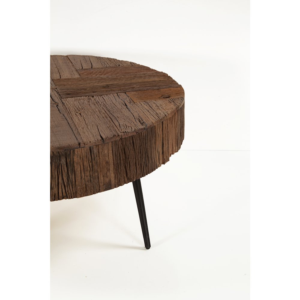 Palm Desert Modern Reclaimed Wood Coffee Table. Picture 3
