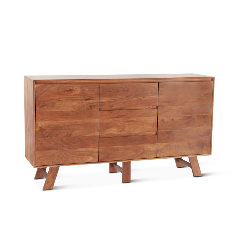 Stavanger Sideboard in Cinnamon Brown Finish. Picture 2