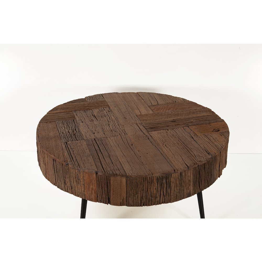 Palm Desert Modern Reclaimed Wood Coffee Table. Picture 2
