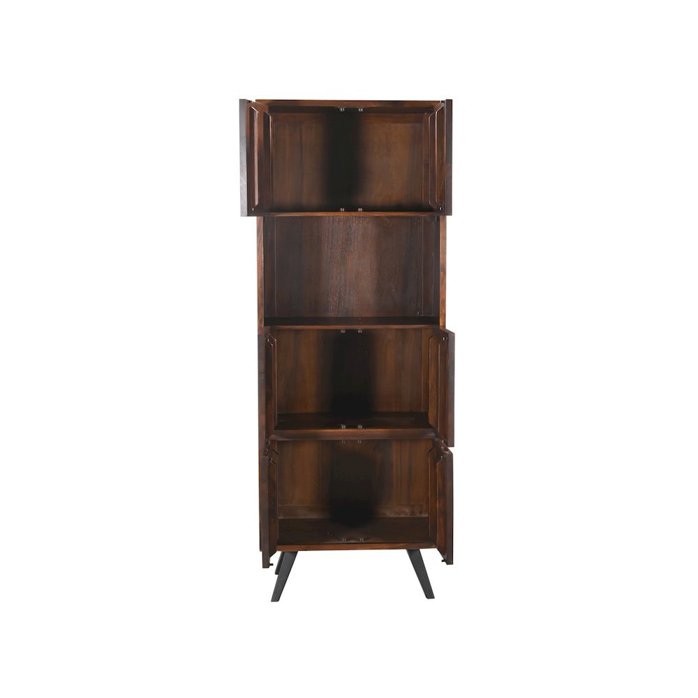 Knoxville Bar Cabinet in Walnut. Picture 3