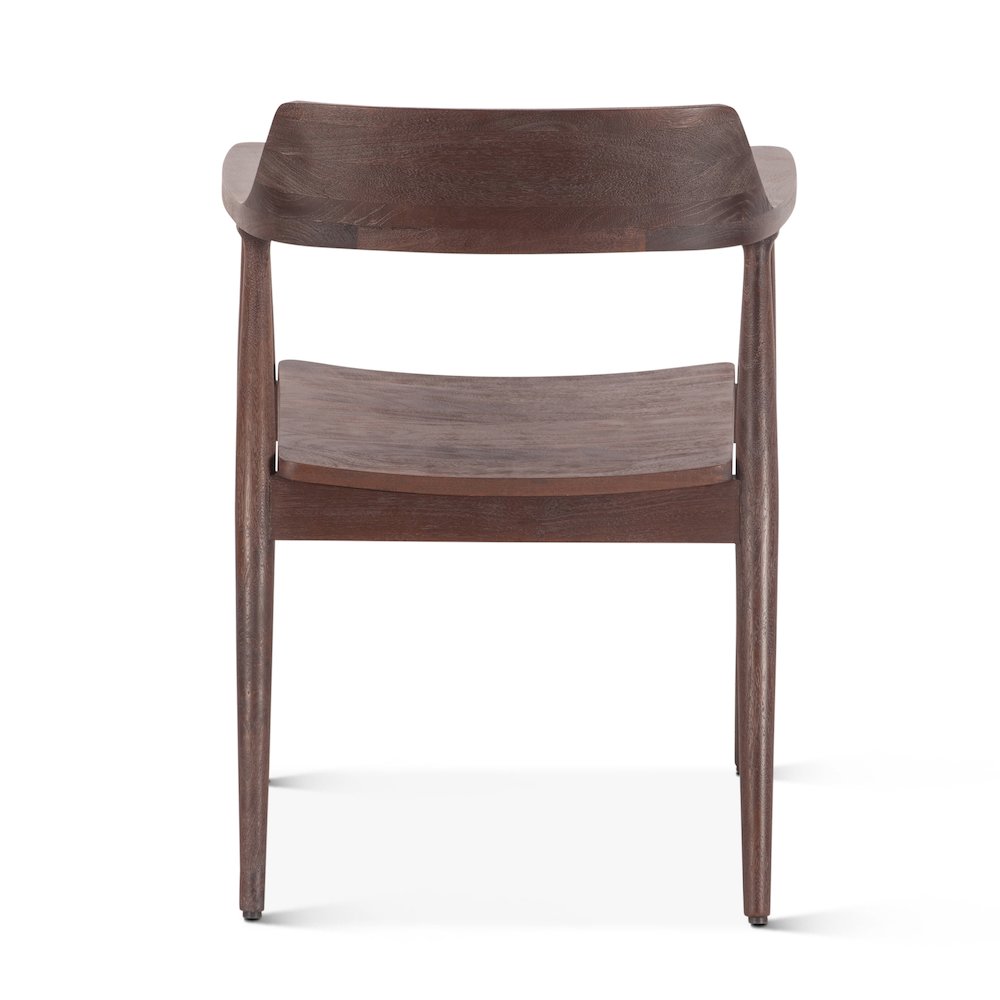 Oxford Dining Chair With Walnut Finish. Picture 5