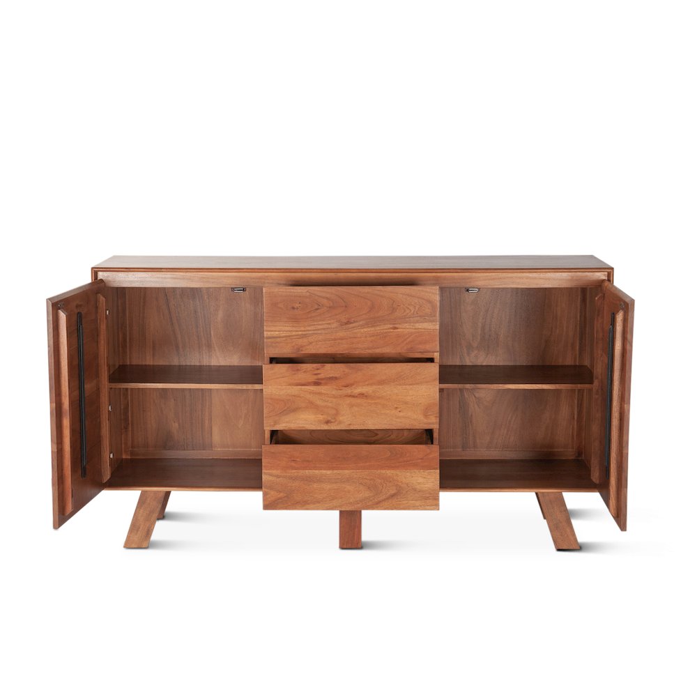 Stavanger Sideboard in Cinnamon Brown Finish. Picture 4