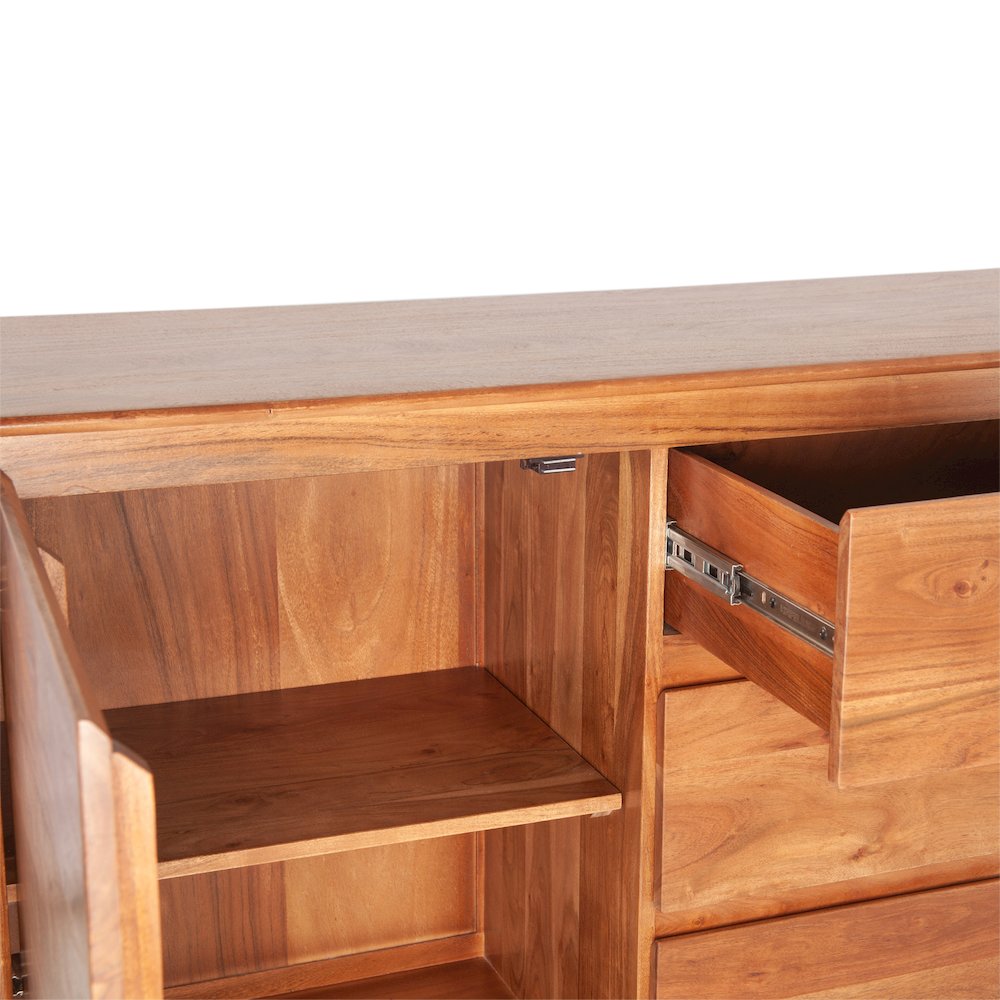 Stavanger Sideboard in Cinnamon Brown Finish. Picture 7