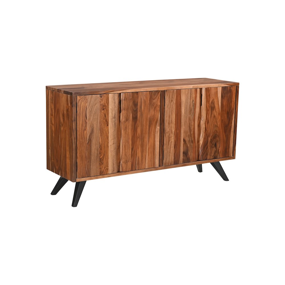 Rosewood 62" Sideboard in Natural Sheesham. Picture 1
