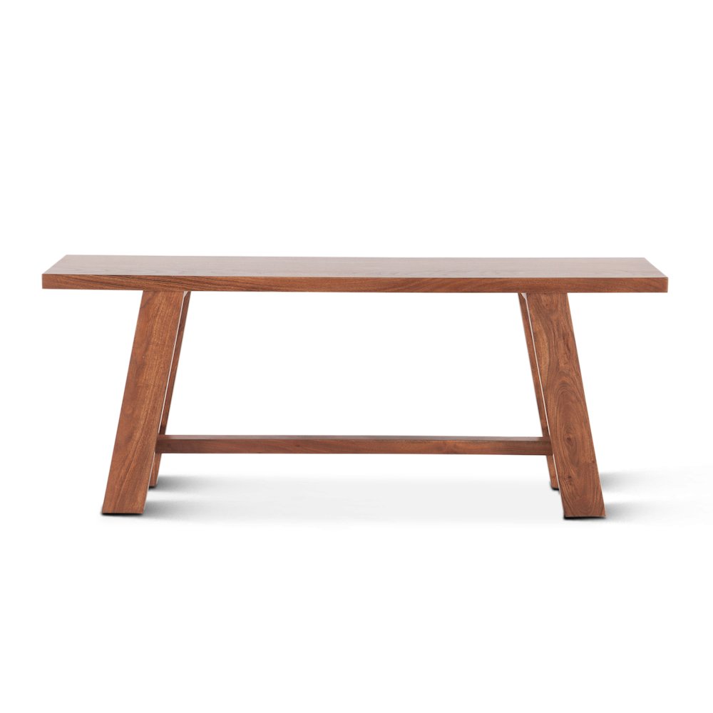 Stavanger 60" Counter Bench in Cinnamon Brown Finish. Picture 7