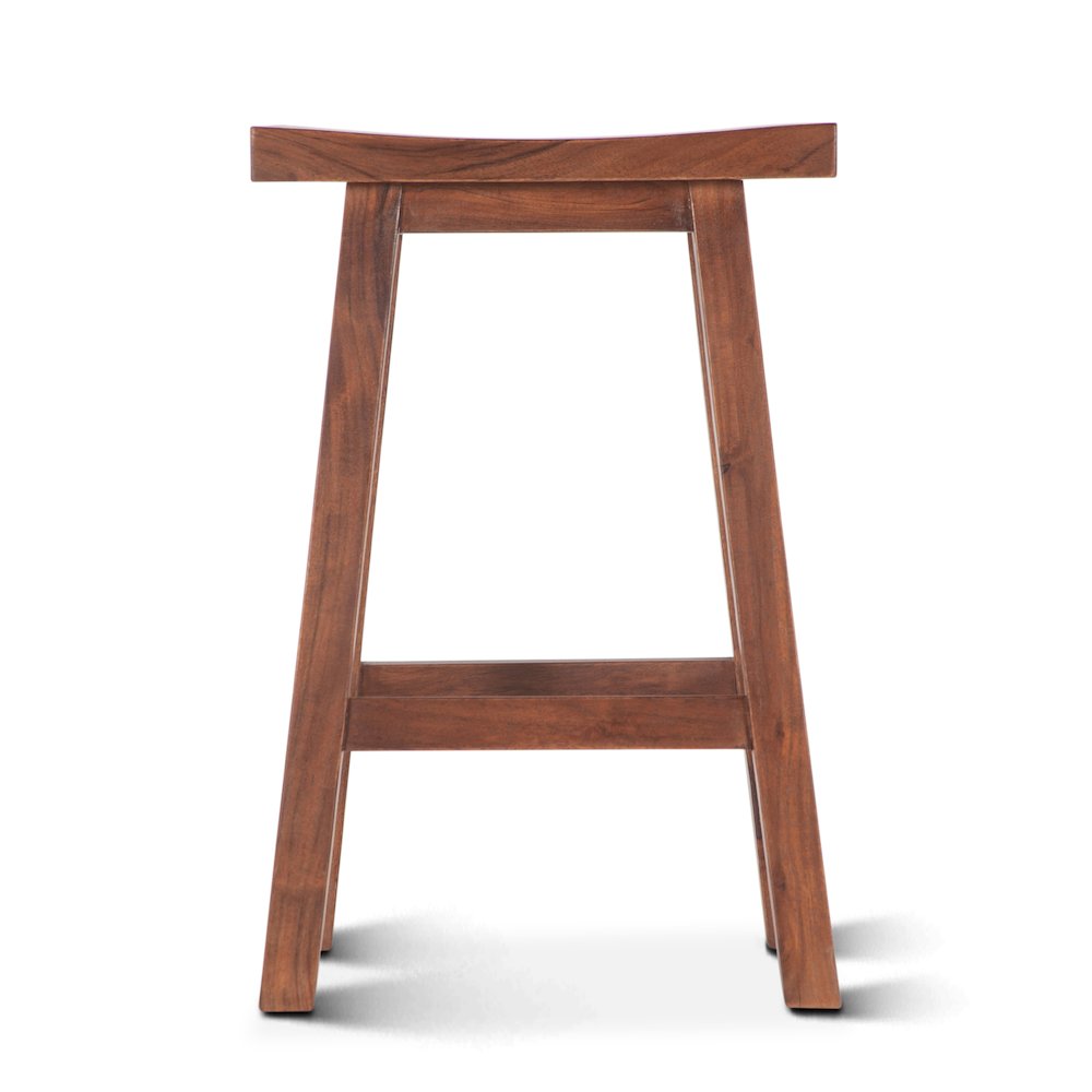 Stavanger Counter Stool in Cinnamon Brown Finish. Picture 6