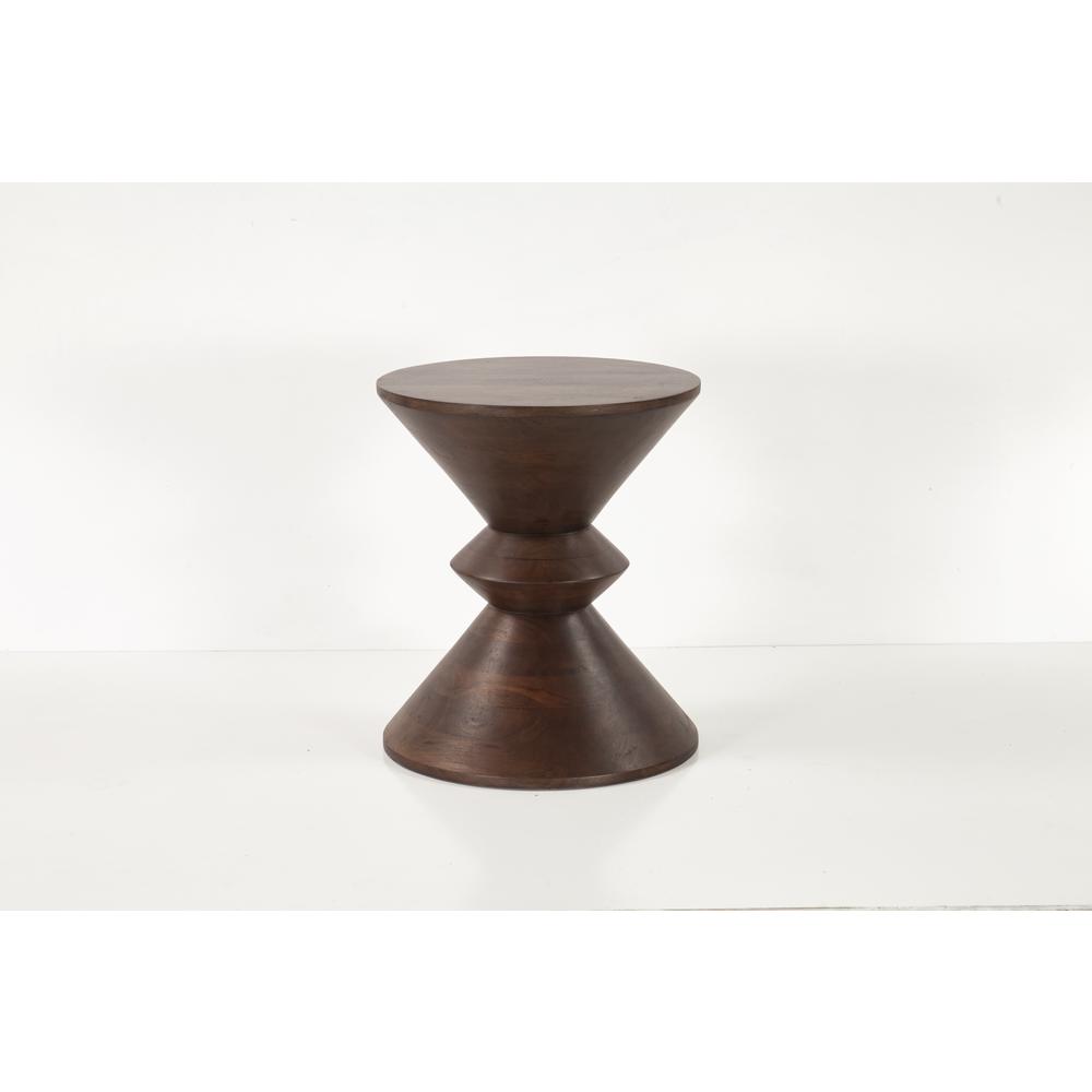Palm Desert Modern Two Tone Side Table. Picture 1